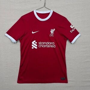 Liverpool FC Nike 2022/23 Home Football Shirt Soccer Jersey Red and White‎